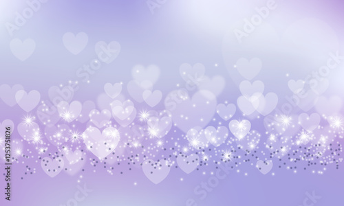 Bokeh Heart background