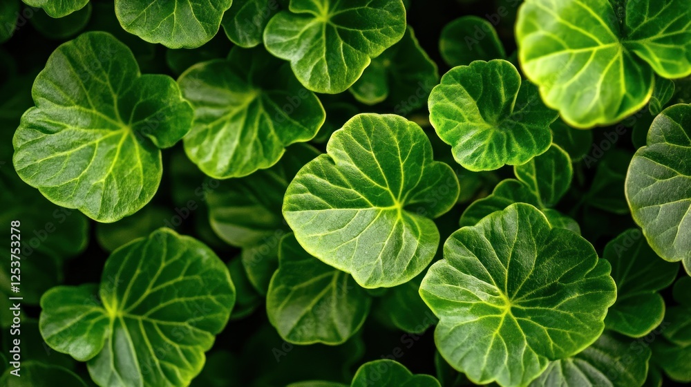 Lush green leaves background, nature texture Lush green leaves background, nature texture