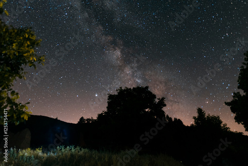 starry night sky