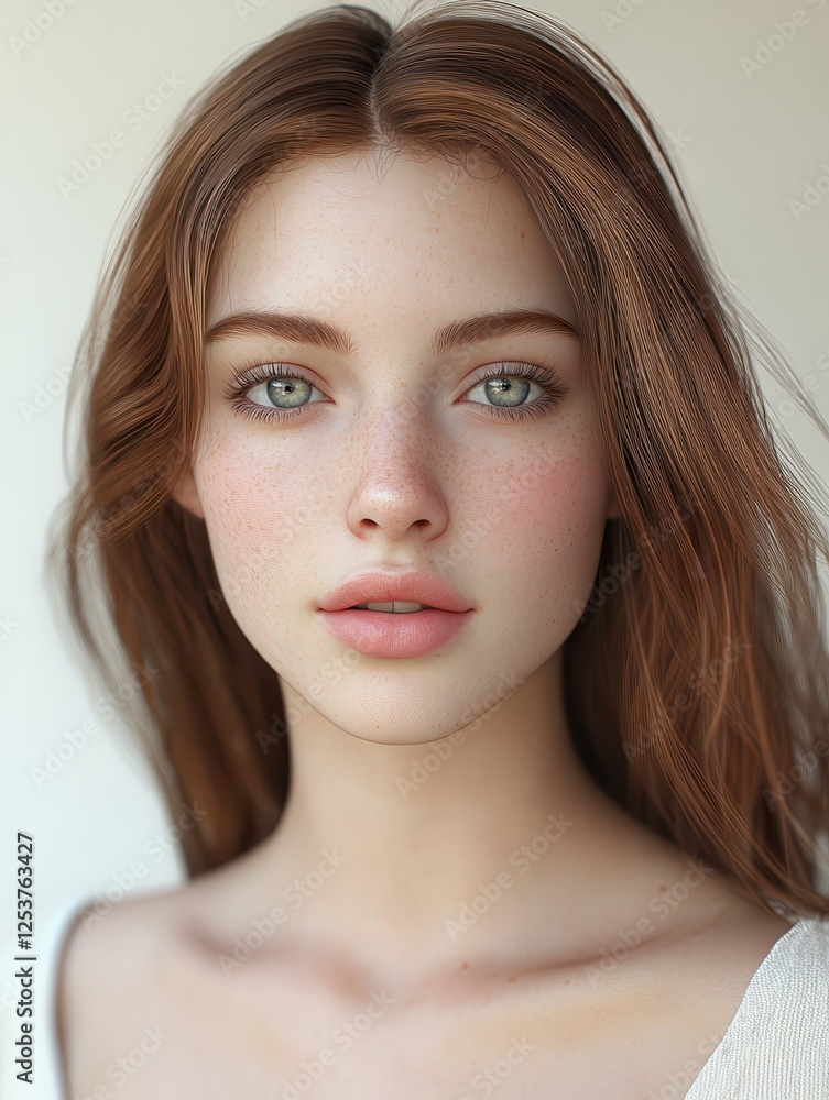 beautiful young female model. girl with clear skin beautiful young female model. girl with clear skin