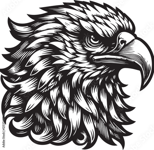 Wallpaper Mural eagle head vector and eagle tattoo design eagle head tattoo Torontodigital.ca