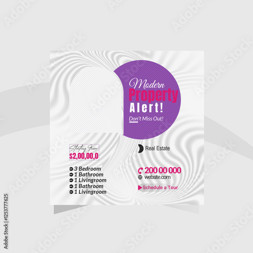 Real Estate Marketing: Editable Social Media Post Templates for Property Promotion & Sales