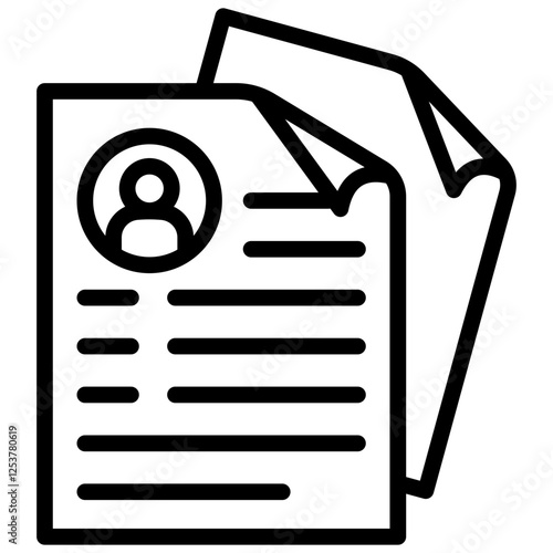 Applicant outline icon