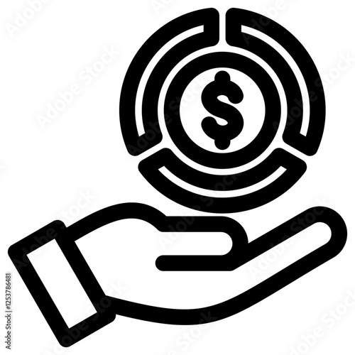 Asset Allocation Icon