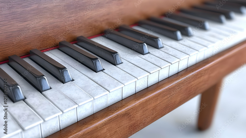 Close-up of grand piano keys, music, instrument, studio, background, website, education, art Close-up of grand piano keys, music, instrument, studio, background, website, education, art