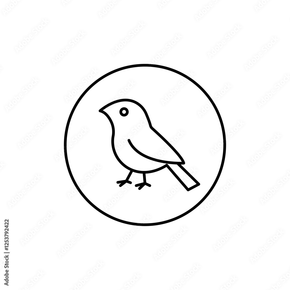 bird icon Vector logo set flat bird icon Vector logo set flat