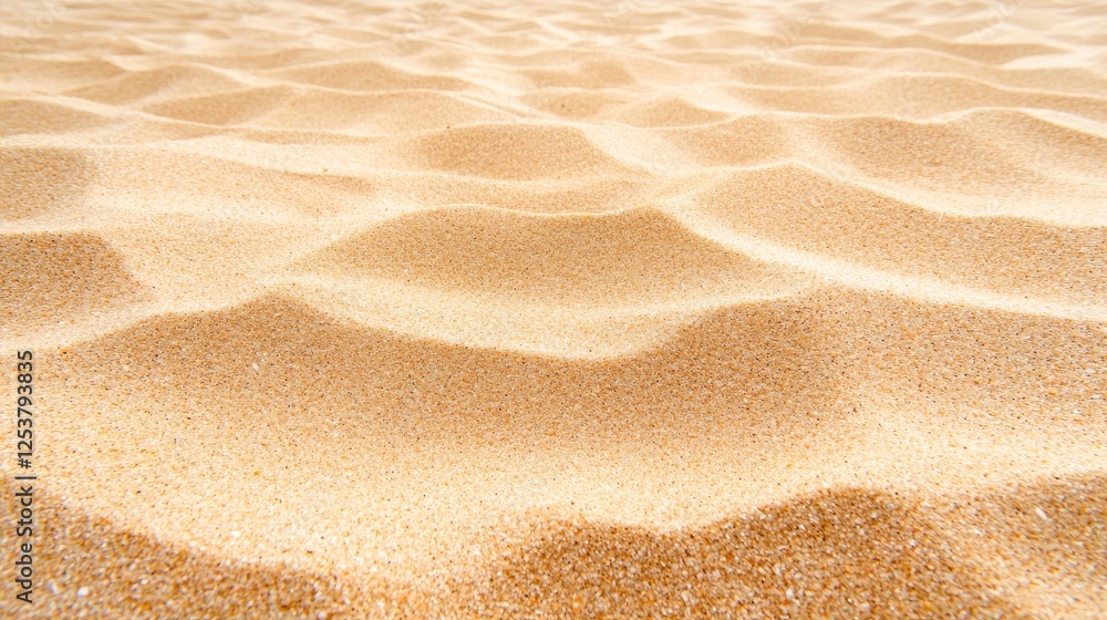 Close-up view of textured beach sand. Possible use Background image for a beach-themed design Close-up view of textured beach sand. Possible use Background image for a beach-themed design