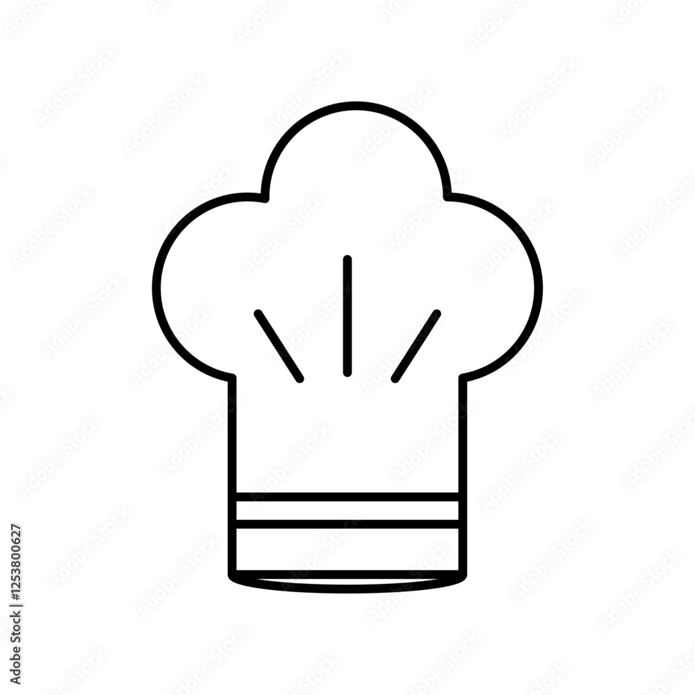 toque icon Vector logo set flat toque icon Vector logo set flat