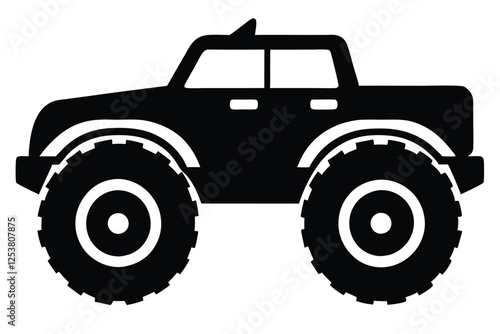 vector illustration of a truck