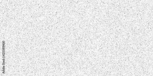 Terrazzo flooring consists of chips of marble texture. quartz surface white, black for bathroom or kitchen countertop. white paper texture background. rock stone marble backdrop textured illustration.