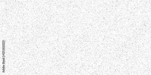 Terrazzo flooring consists of chips of marble texture. quartz surface white, black for bathroom or kitchen countertop. white paper texture background. rock stone marble backdrop textured illustration.