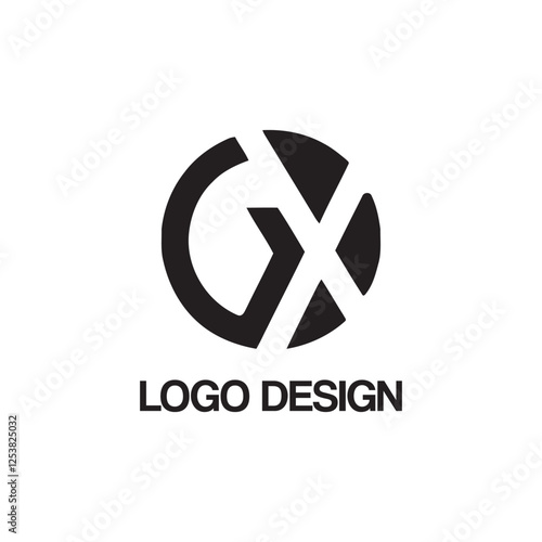 gx logo design template photo