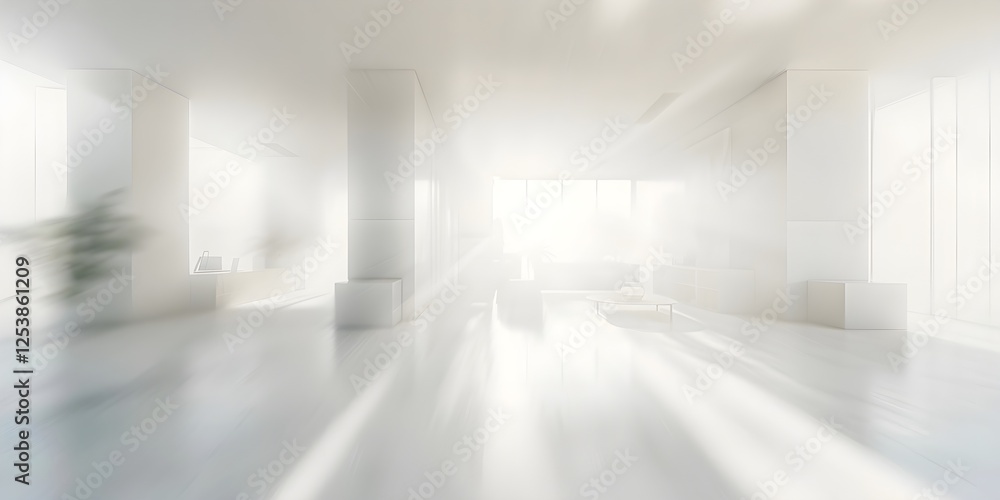 Blurred white background of a modern empty hospital interior
Blurred white background of a modern empty hospital interior
