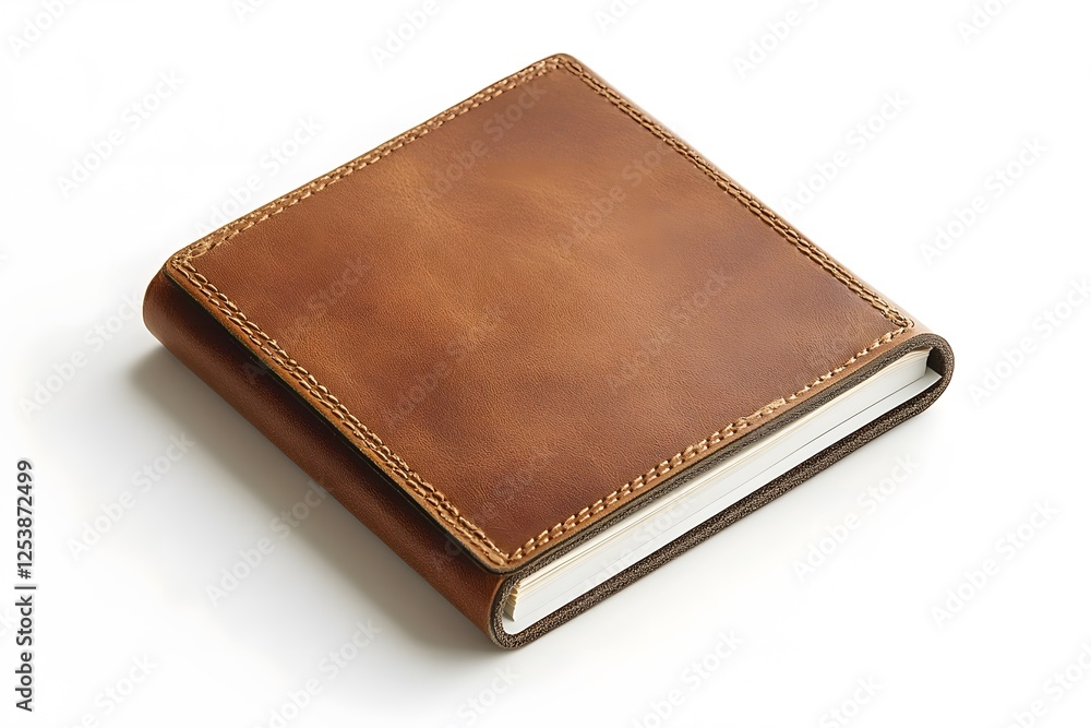 Stylish Leather Memo Holder for Office Use Stylish Leather Memo Holder for Office Use