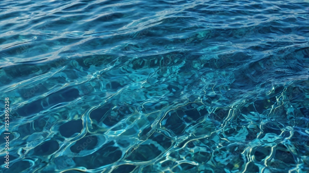 Processed collage of blue calm water surface texture. Processed collage of blue calm water surface texture.