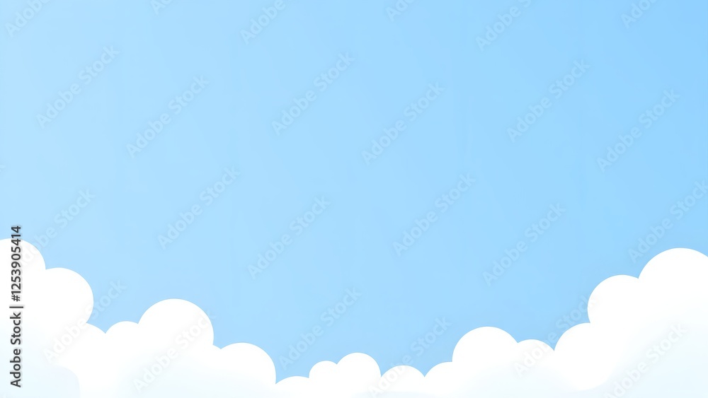 Dreamy Clouds Background Dreamy Clouds Background