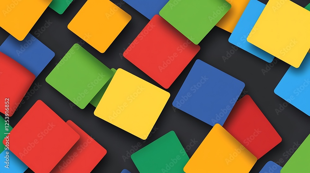 Colorful squares background design Colorful squares background design