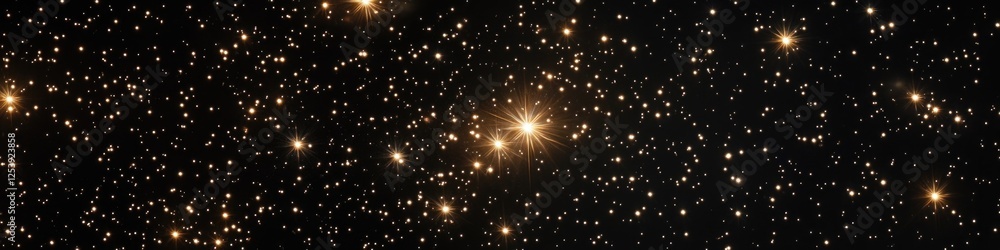 A group of stars shining bright in the dark night sky, ideal for use in astronomy or space-themed designs A group of stars shining bright in the dark night sky, ideal for use in astronomy or space-themed designs