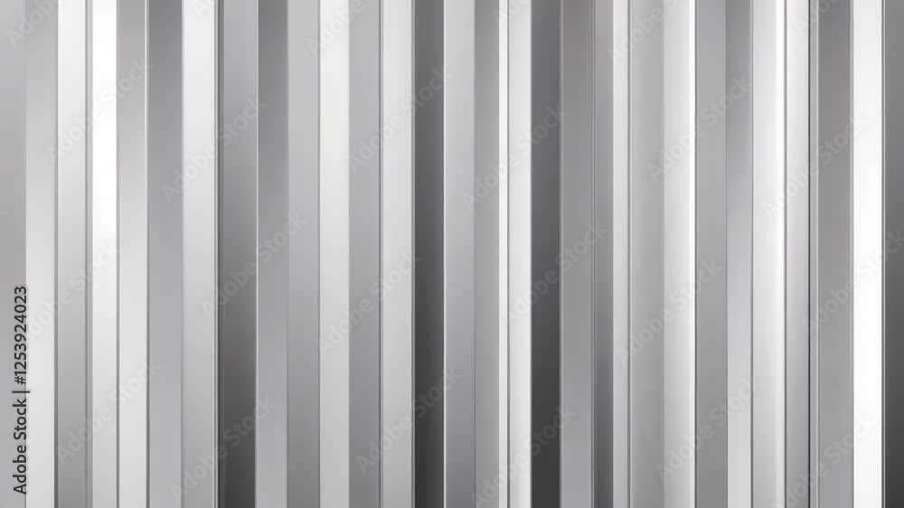 Metallic texture featuring vertical stripes in varying shades of gray and silver, creating a modern aesthetic Metallic texture featuring vertical stripes in varying shades of gray and silver, creating a modern aesthetic