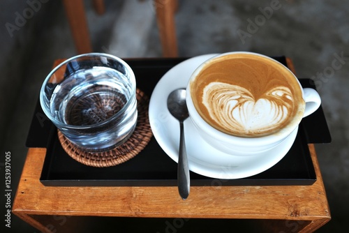 Hot Coffee Latte Recipe at cofee shop