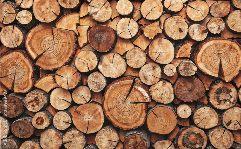The unique texture of stacked firewood creates a unique background for your interior
The unique texture of stacked firewood creates a unique background for your interior