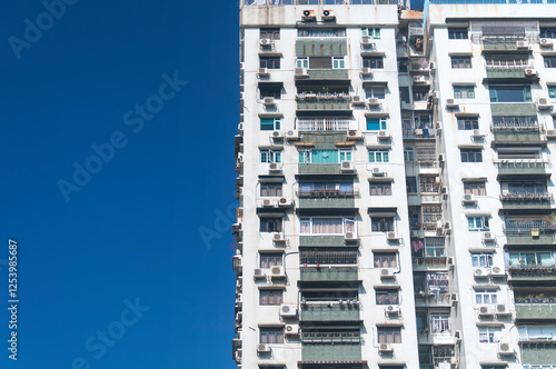 Photography Macau china apartment building