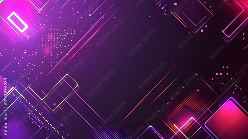 Abstract tech background, pink, purple Abstract tech background, pink, purple