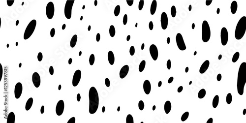 abstract scattered droplet pattern vector