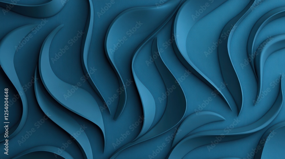 A textured background featuring elegant swirling shapes in deep blue tones, perfect for use in design projects such as presentations, wallpapers, and marketing materials A textured background featuring elegant swirling shapes in deep blue tones, perfect for use in design projects such as presentations, wallpapers, and marketing materials