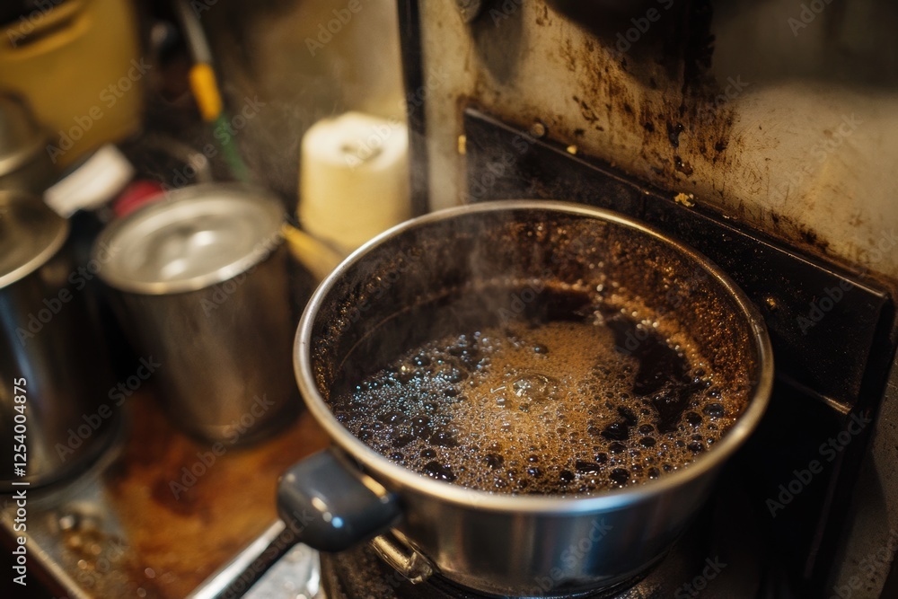 Descaling a coffee maker to enhance performance and remove mineral buildup for better brewing Descaling a coffee maker to enhance performance and remove mineral buildup for better brewing