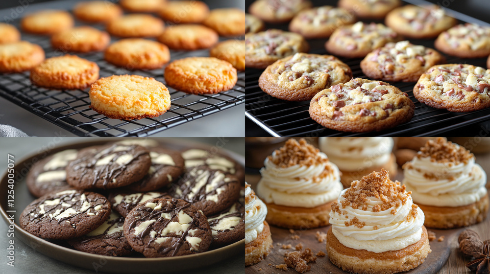 chocolate cookies on a plate chocolate cookies on a plate