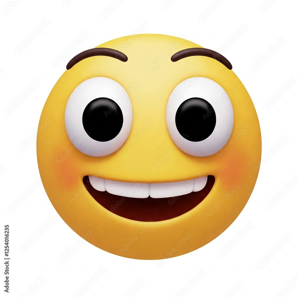 Fototapeta premium smiley face with a smile