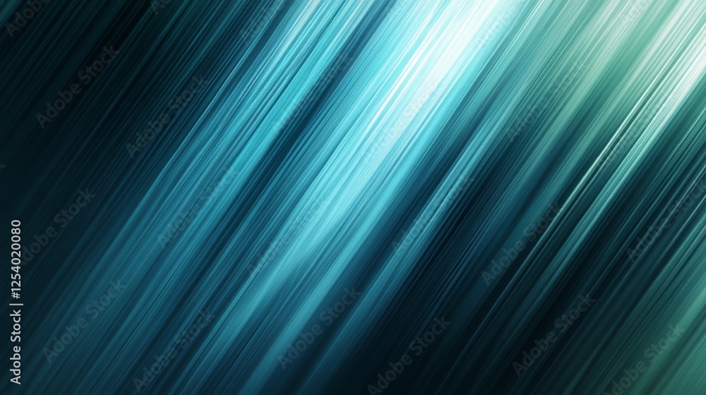 Abstract diagonal blue and green streaks create a dynamic effect Abstract diagonal blue and green streaks create a dynamic effect