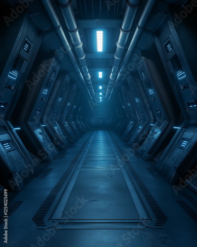 A huge underground alien base extends deep into th_009