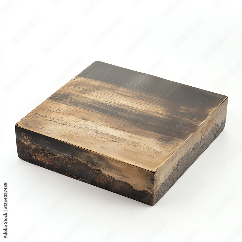 This unique and artistic wooden block showcases intricate textures and rich colors, ideal for crafting, display, or as a natural decor piece in any creative space. This unique and artistic wooden block showcases intricate textures and rich colors, ideal for crafting, display, or as a natural decor piece in any creative space.