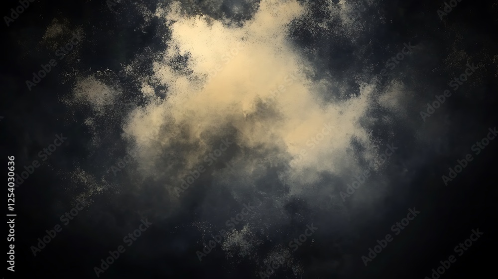 Stormy cloudscape, light breaks through Stormy cloudscape, light breaks through