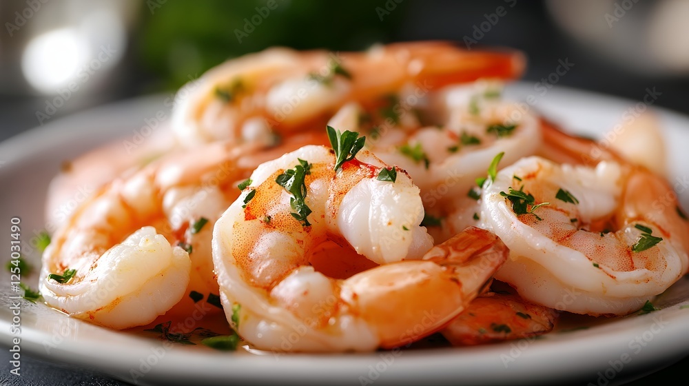 Delicious shrimp, sautéed and seasoned with herbs, a seafood delicacy perfect as an appetizer or main course. Delicious shrimp, sautéed and seasoned with herbs, a seafood delicacy perfect as an appetizer or main course.