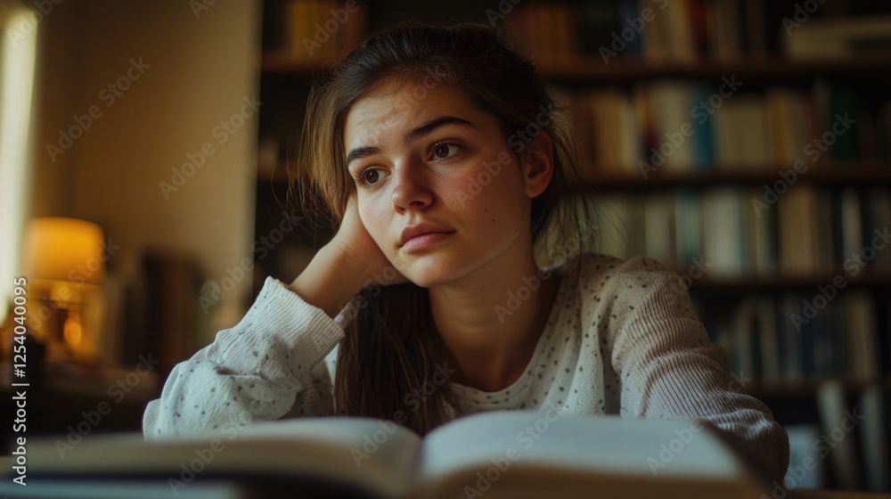 Woman Reading Book Woman Reading Book