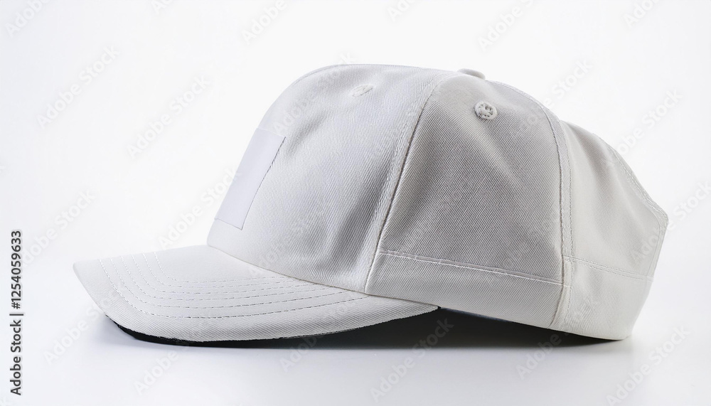 white trucker hat for mockup on white background white trucker hat for mockup on white background