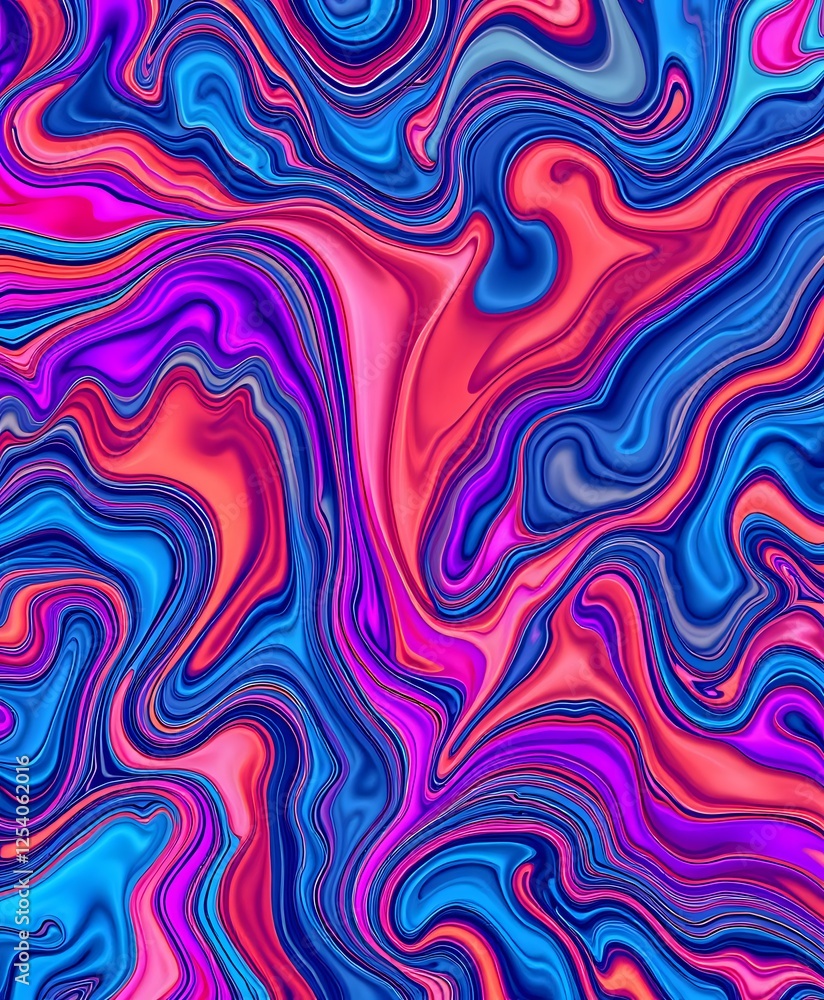 Abstract Liquid Flow Art: Dynamic Color Patterns Abstract Liquid Flow Art: Dynamic Color Patterns