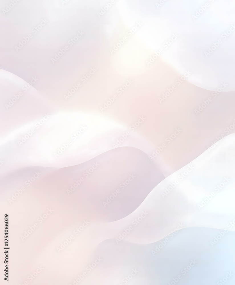 Fototapeta premium Tranquil Nature Abstract with Purple Sky