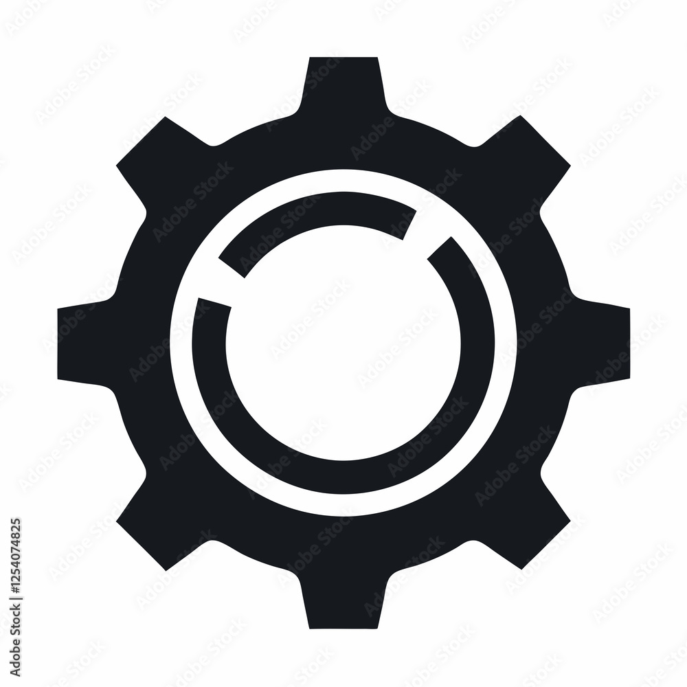 creative silhouette gear icon vector illustration
creative silhouette gear icon vector illustration