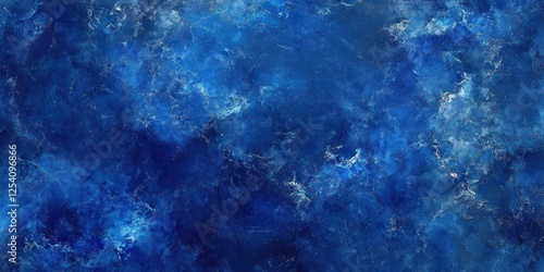 Abstract Blue Marble Texture Background Design