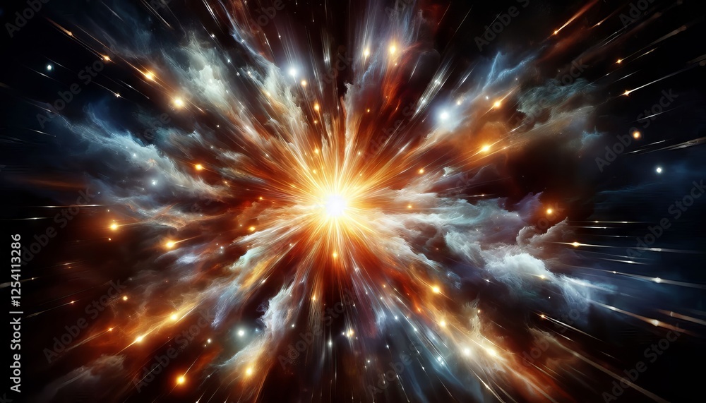 Fototapeta premium abstract space background