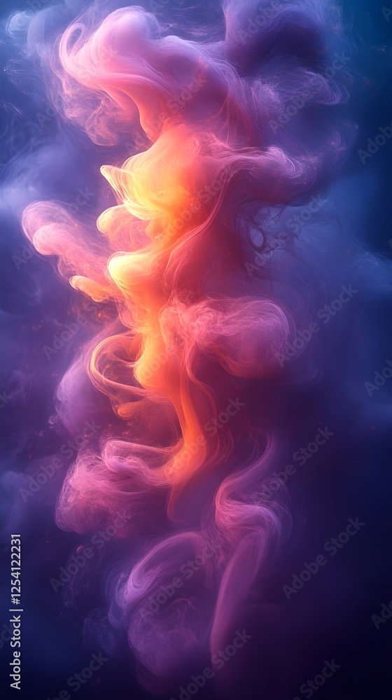 A faint, swirling mist effect in gentle pastel tones. A faint, swirling mist effect in gentle pastel tones.
