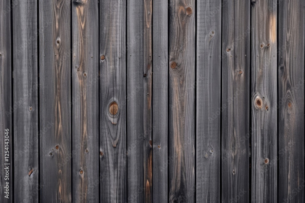 Fototapeta premium Dark wooden planks background with vertical pattern. Rustic grey wood texture. Natural wood wall backdrop for interior design, wallpaper, floor, background