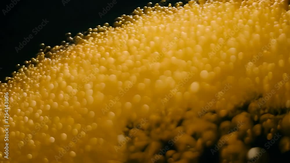 Golden Bubbles in Darkness Golden Bubbles in Darkness