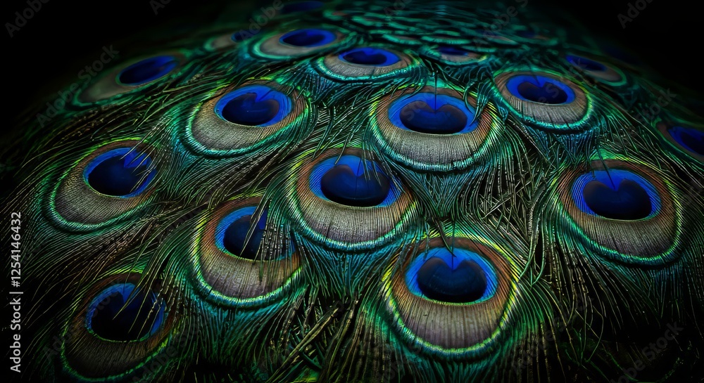 Obraz premium blue abstract background