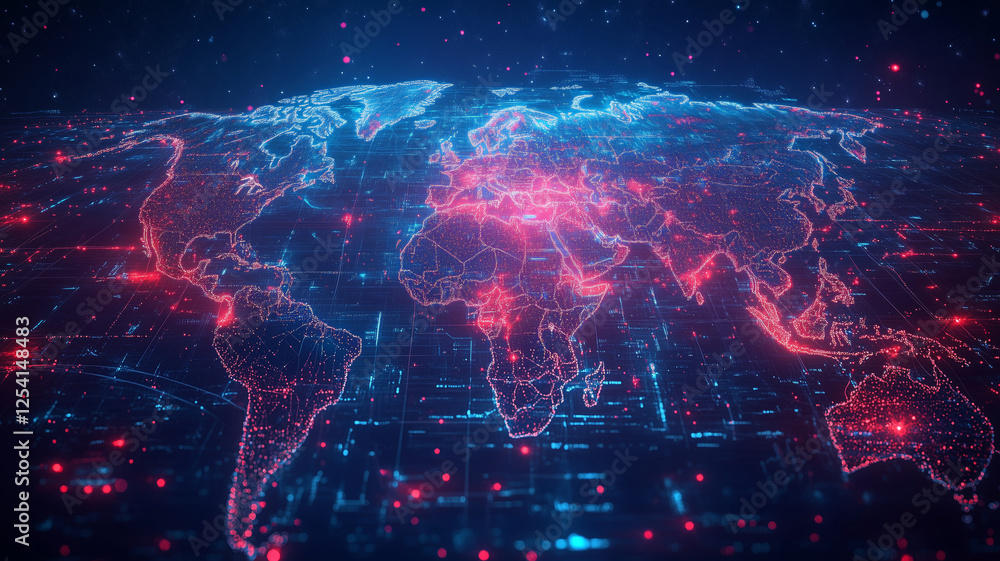 Mapping global networks' connectivity and complexity through neuro-maps Mapping global networks' connectivity and complexity through neuro-maps