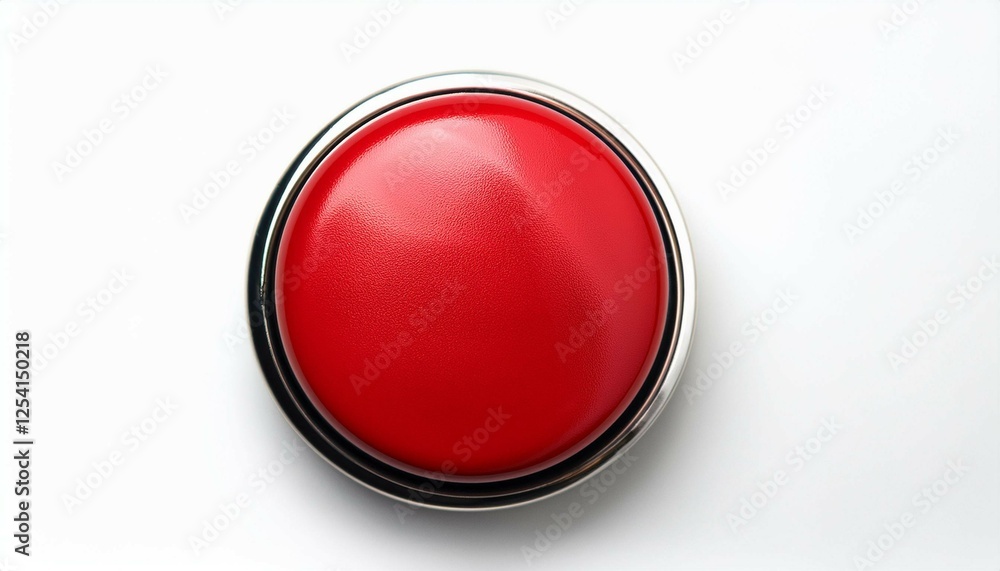 red button on a white background red button on a white background